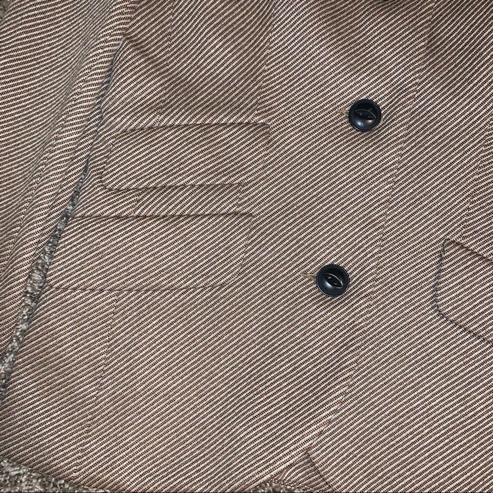 rag & bone Tan Herringbone Blazer - Picture 4 of 10